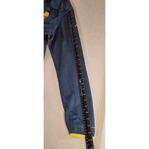 Columbia Notre Dame Irish Omni-Wick 1/4 Zip Pullover Blue XL - Picture 11 of 15